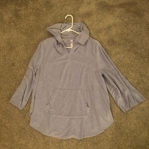 Terry cloth pullover cover up